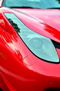 25th Jul 2013 - Ferrari 458 Italia front headlamp