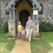 Outside Santon Downham church by g3xbm