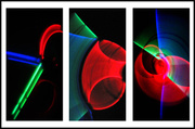 6th Feb 2013 - Filler triptych glowsticks