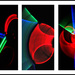 Filler triptych glowsticks by onewing