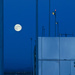 Full Moon at PDX by hjbenson