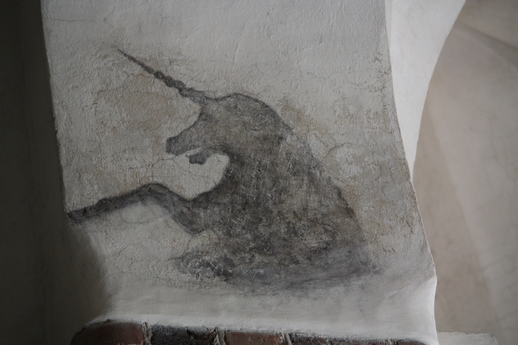 Unicorn in Porvoo Cathedral  IMG_8574 by annelis