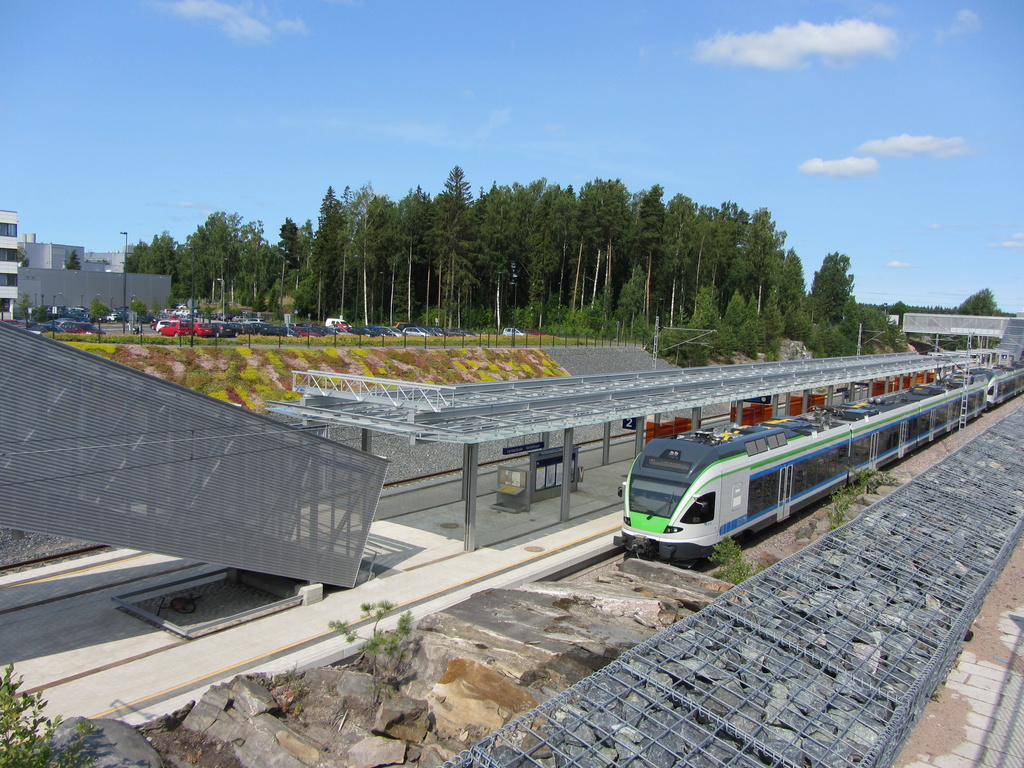 Vantaankoski Railway Station IMG_4264 by annelis