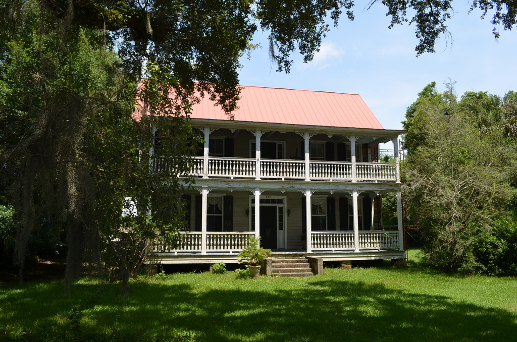 Beautiful old home in the fishing village of McClellanville, SC taken during a visit there Aug. 2. by congaree