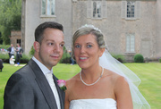 3rd Aug 2013 - Bride and Groom - Kirsty and Matt - Outside the Wedding Venue