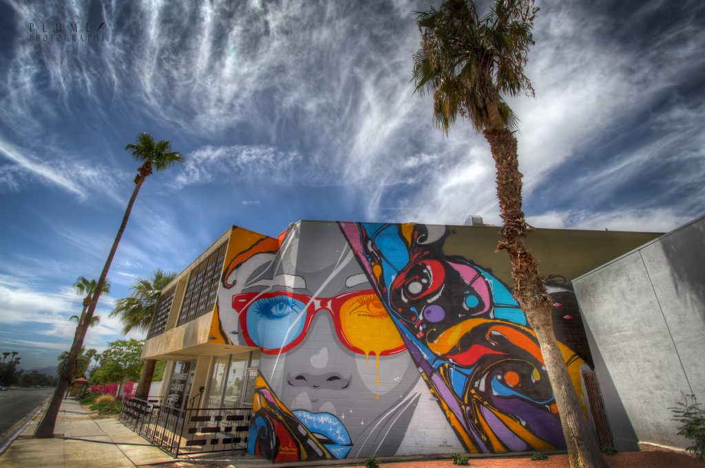 Graffiti Palm Springs style! by orangecrush