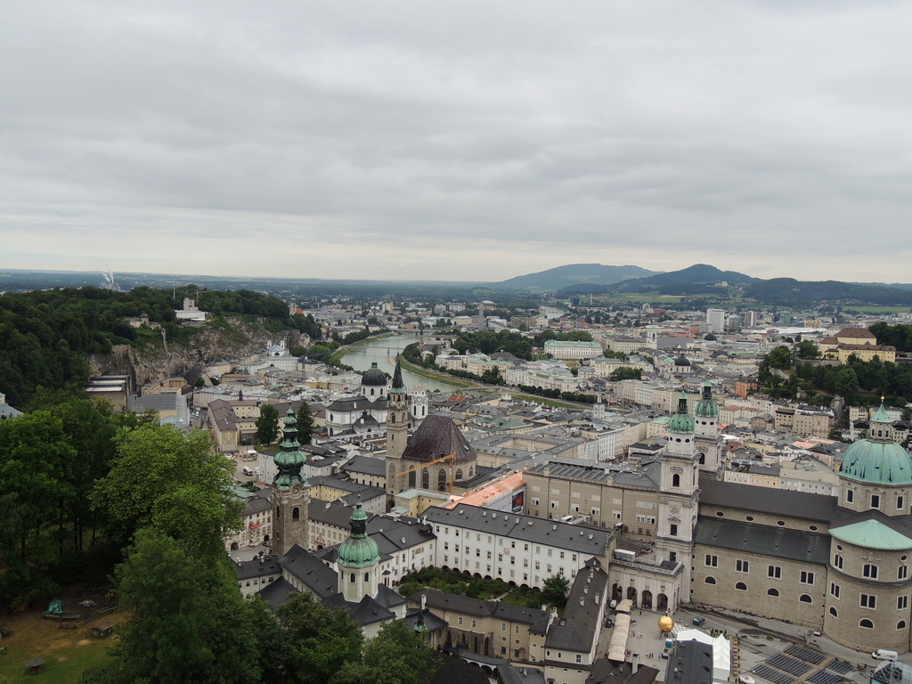 View from Hohensalzburg Castle - Salzburg by bizziebeeme