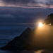 Light House Light Cuts Through the Fog  by jgpittenger
