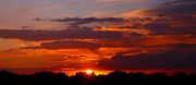 12th Aug 2013 - sunset pano 12th Aug.
