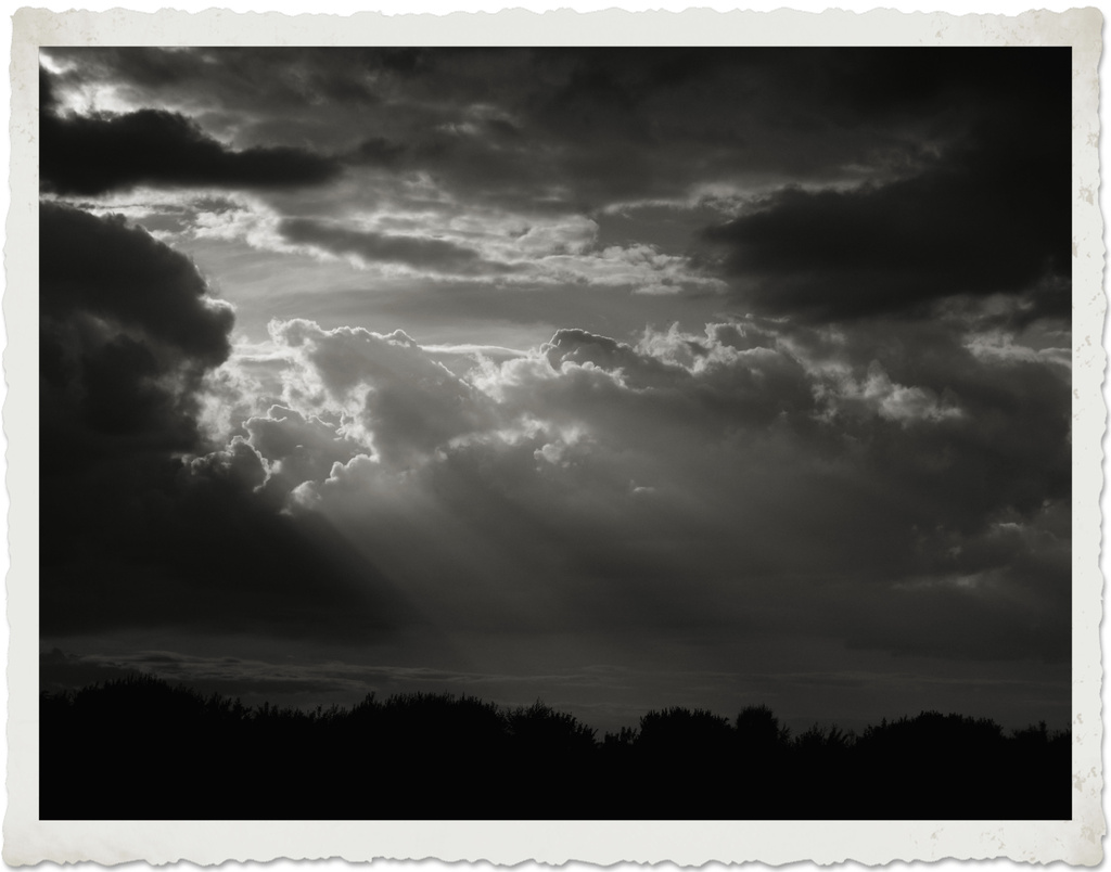 Clouds & Rays (Aug 2013) by itsonlyart