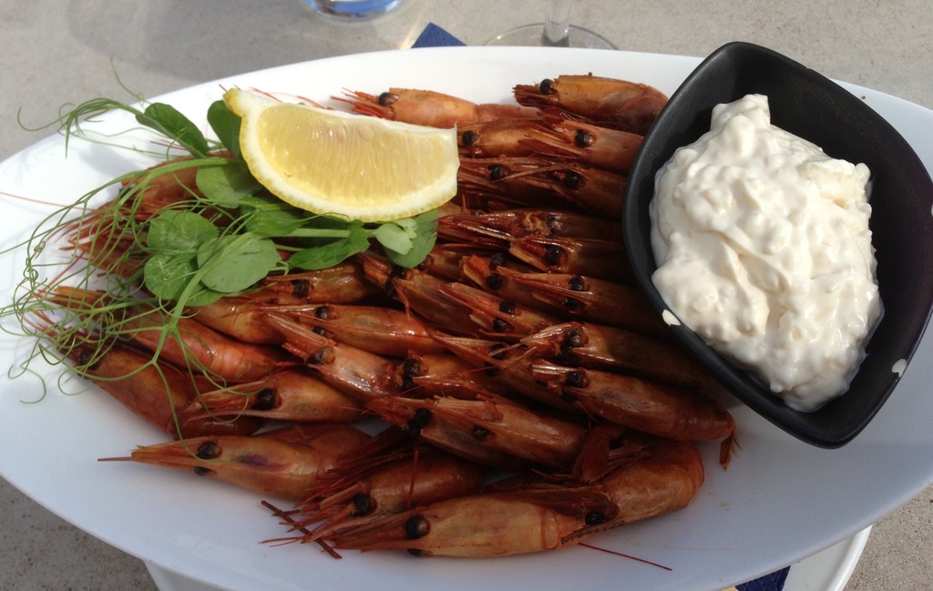 Smoked Shrimps feast by kiwinanna