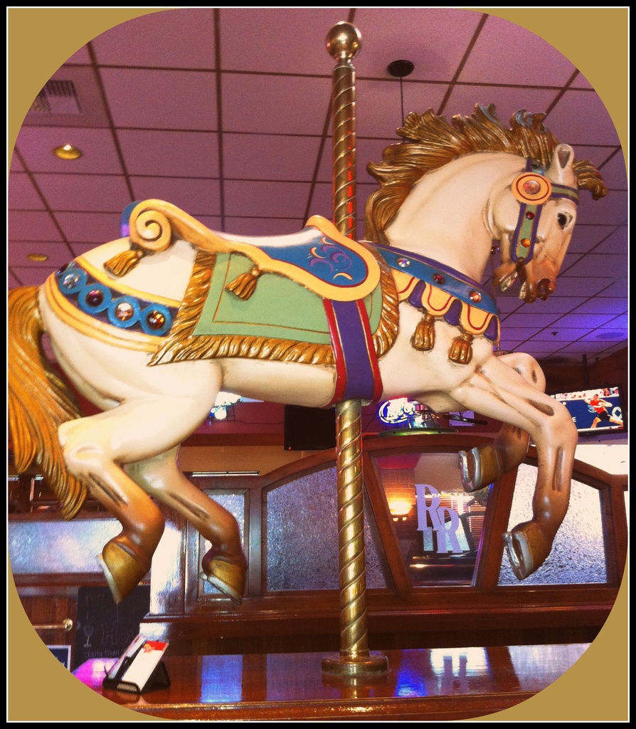 Carousel Horse by judyc57