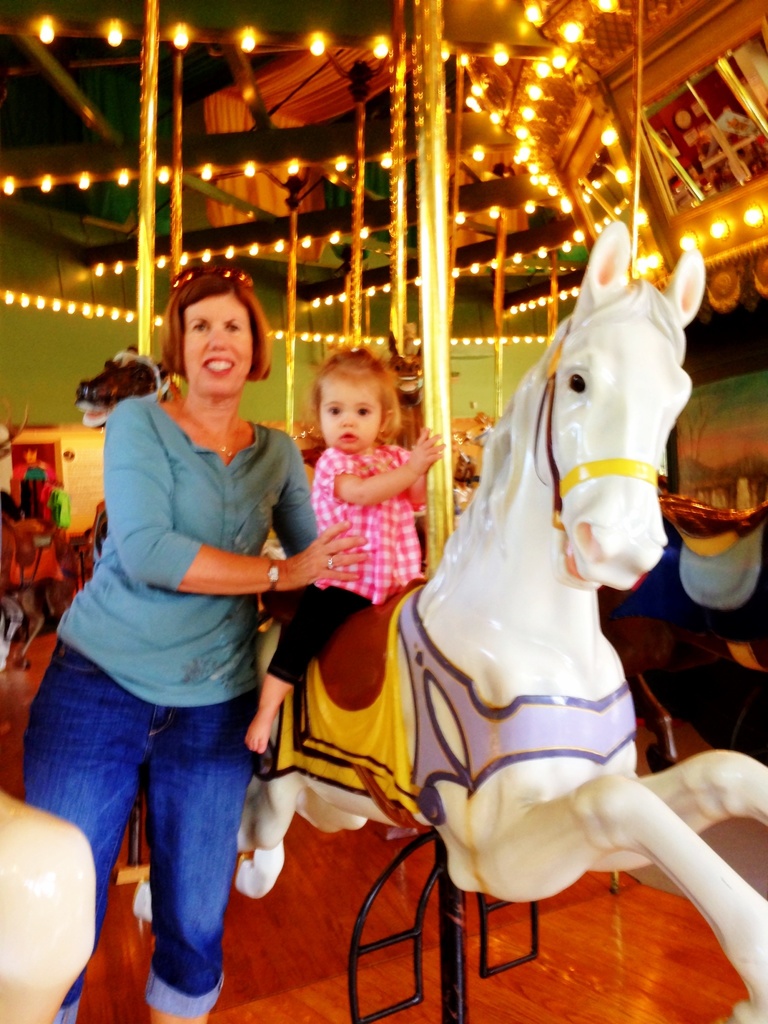 First carousel ride by mdoelger