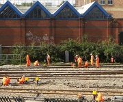13th Aug 2013 - Working on the line