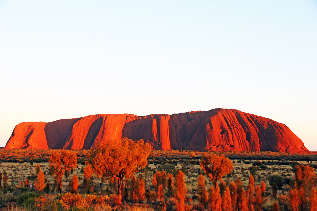 Uluru - Ayers Rock - at Sunruse by hjbenson