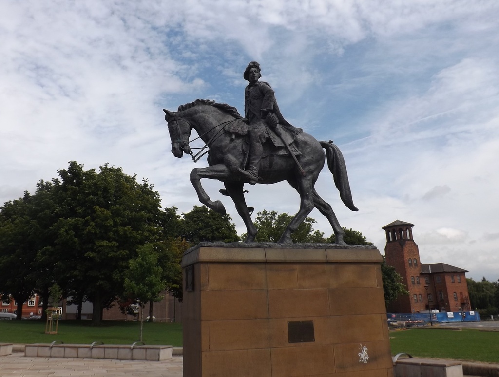 Statue in Derby by plainjaneandnononsense