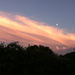 Late evening clouds and moon by g3xbm