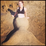 16th Aug 2013 - Mermaid in the sand 