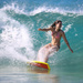 Surf chick by abhijit