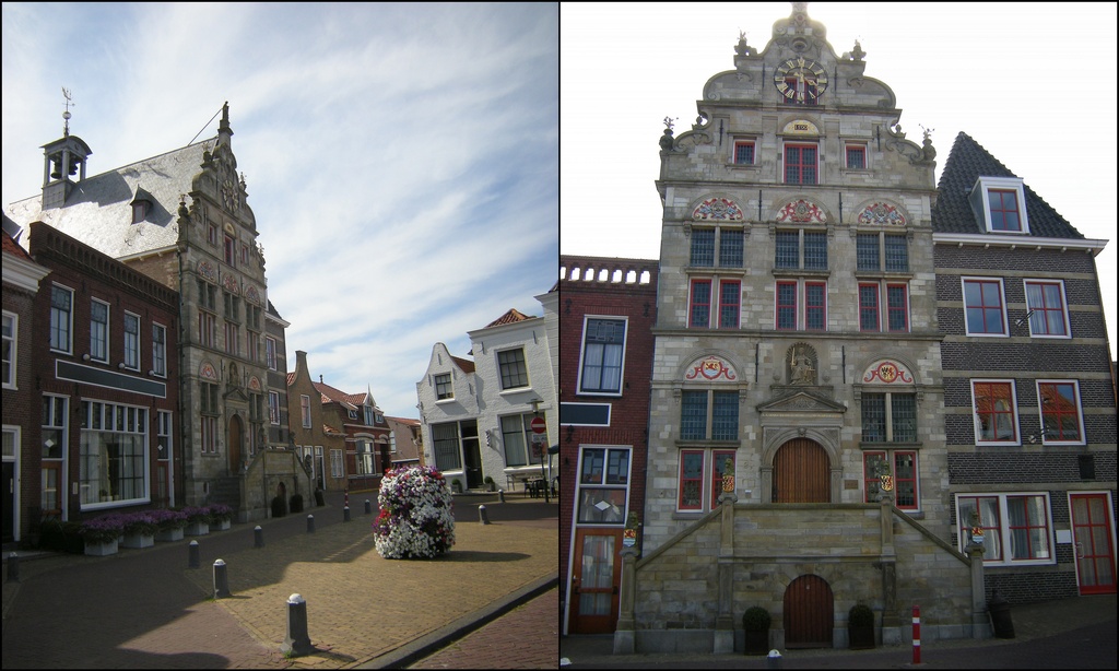 Town hall  Brouwershaven Holland by pyrrhula