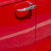 Red door handle by ggshearron