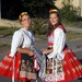 Girls in folk costumes by pavlina