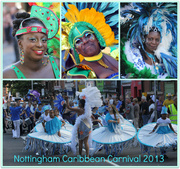 19th Aug 2013 - Montage of the Nottingham Caribbean Carnival 2013