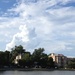 Late afternoon summer clouds over Colonial Lake, Charleston, SC by congaree