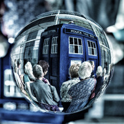 24th Aug 2013 - Dr Who meets blue rinse