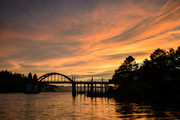 24th Aug 2013 - Summer Bridge Sunset