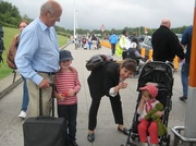 22nd Aug 2013 - Picking up grandchildren from Stansted Airport