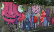 22nd Aug 2013 - Alien street art