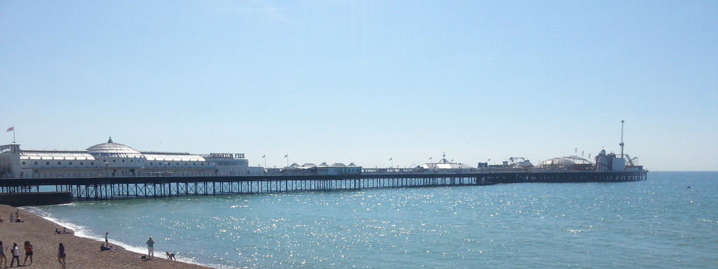 Brighton Pier by fishers
