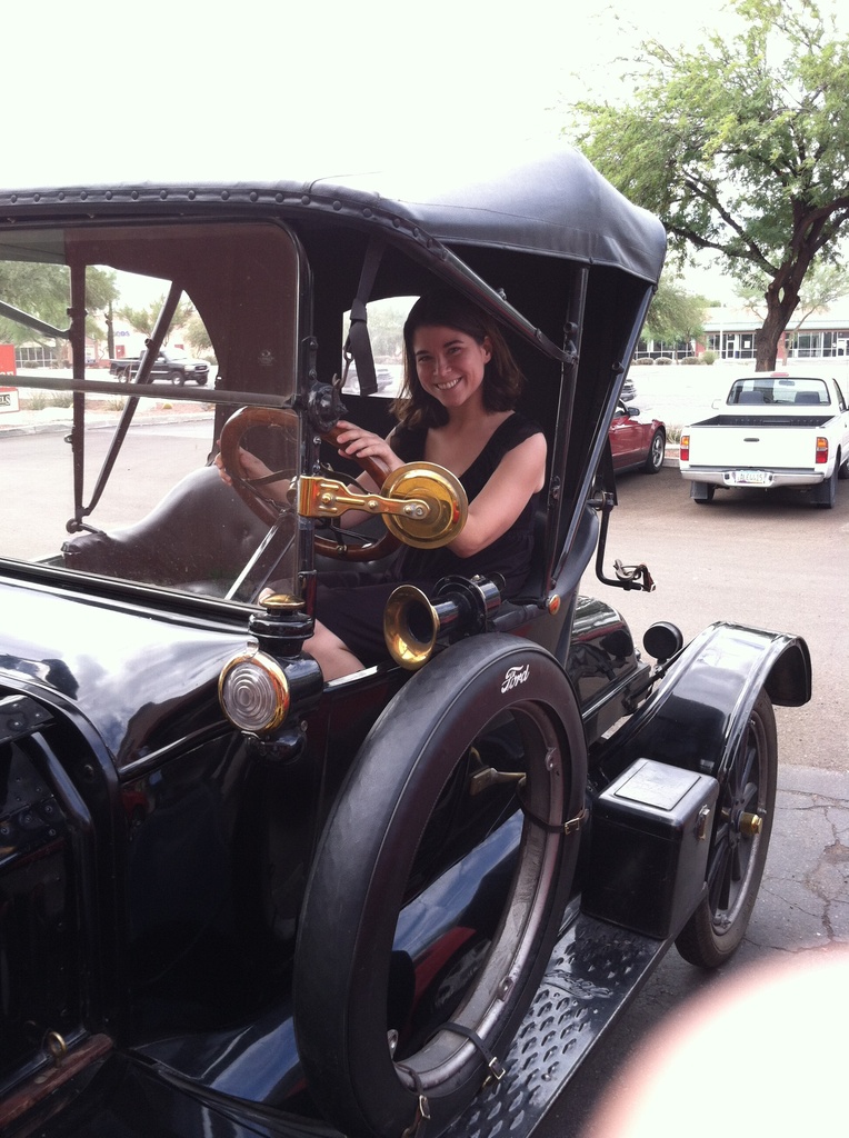 1915 Model T (and me) by kerristephens