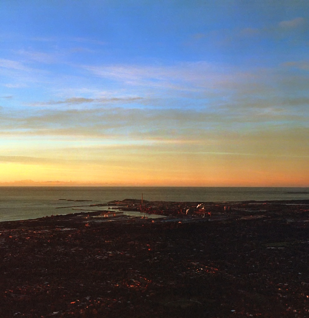 Above Port Kembla by peterdegraaff