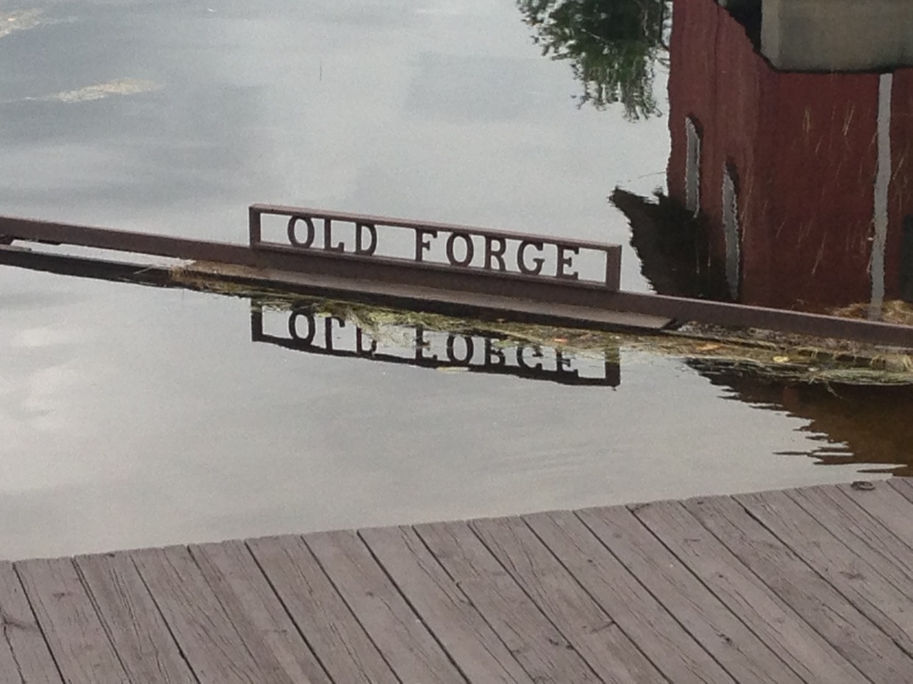 Old Forge sign by pfaith7