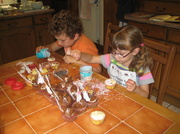 20th Aug 2013 - Charlotte and Joseph Decorating Cakes