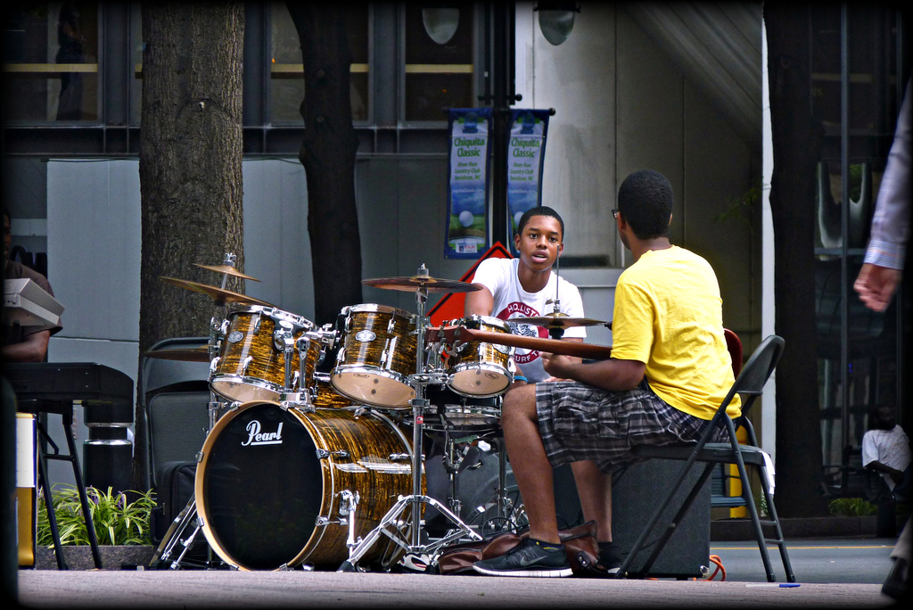 Street Musicians by peggysirk