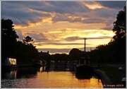 31st Aug 2013 - Canalside Sunset 1