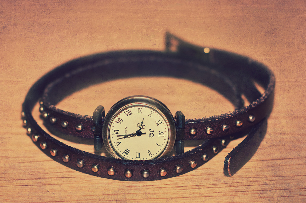 vintage watch in retro style :) by walia