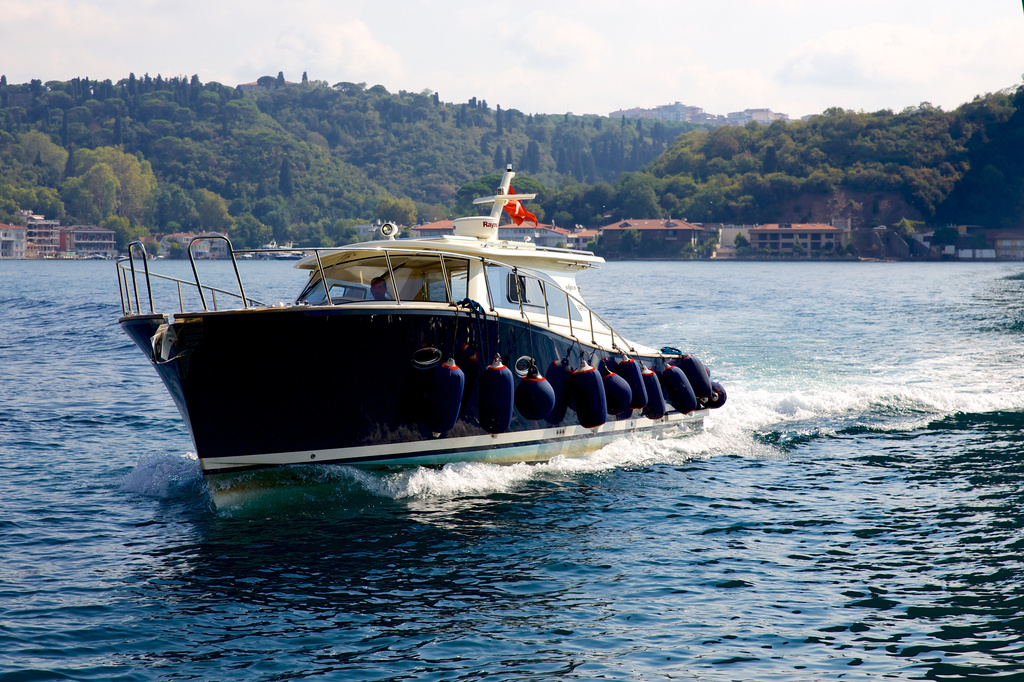 Being Picked Up for a Bosphorus Cruise by jyokota