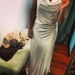 trying on wedding dresses by cassaundra