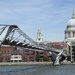 The Millennium Bridge and St Paul's by fishers