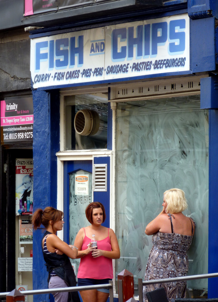 Chip Shop Ladies by phil_howcroft
