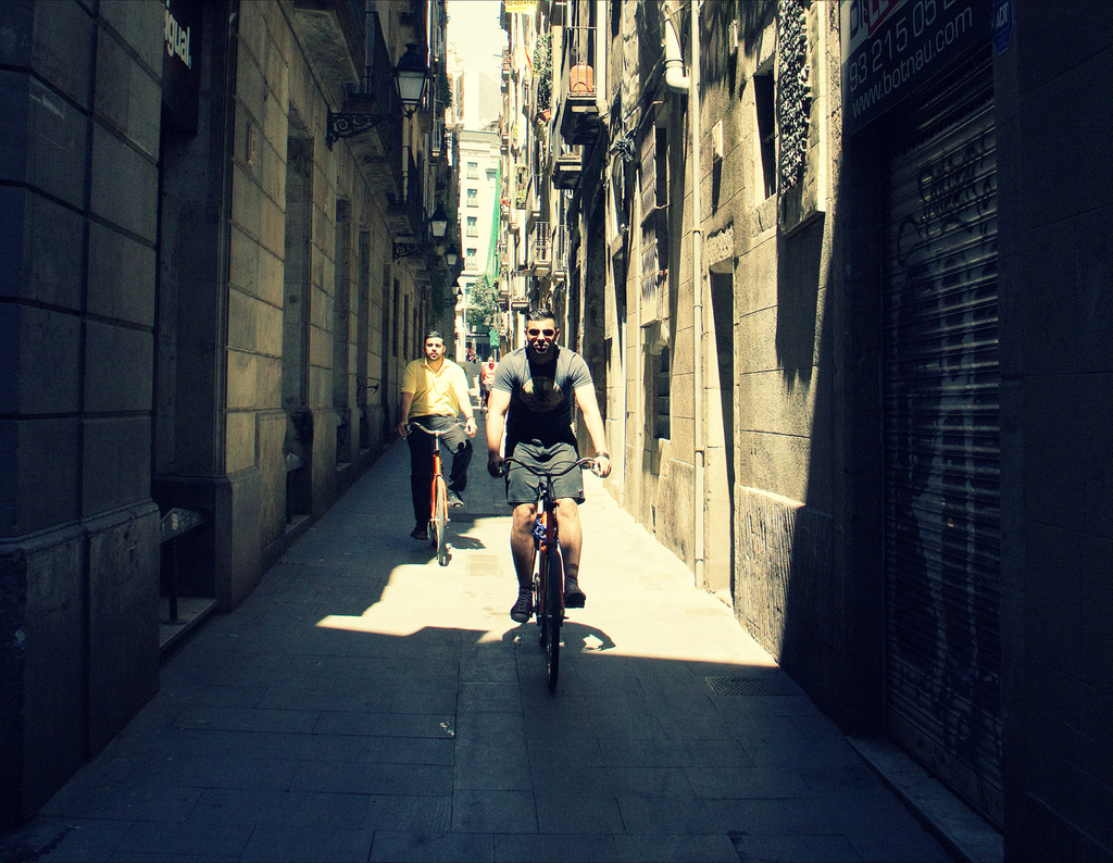 Barcelona Bikers by pdulis