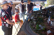 7th Sep 2013 - Model train admire by young & old 