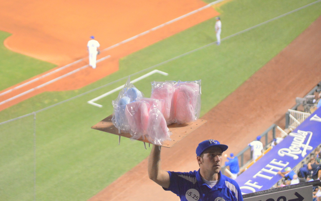 Cotton Candy To Make This Royals Game a Little Sweeter? by kareenking