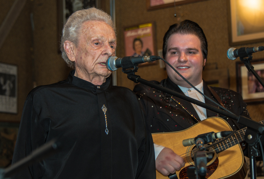 Ralph Stanley at Carter Fold by kathyladley