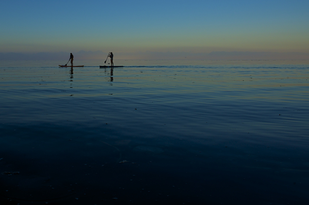 Paddleboarders by kwind