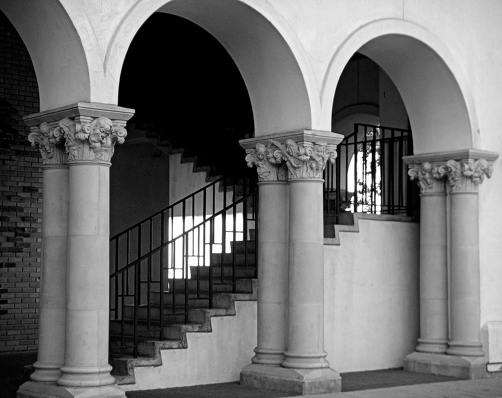 Arches and Stairs by pasadenarose